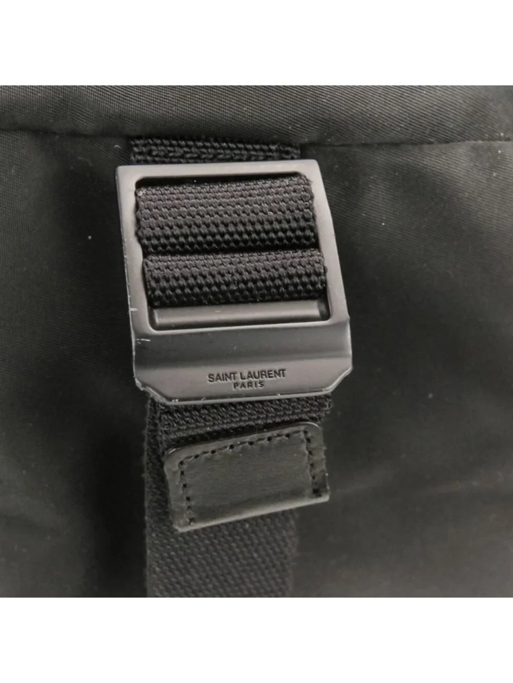 Saint Laurent Paris City Trekking Backpack Day Black